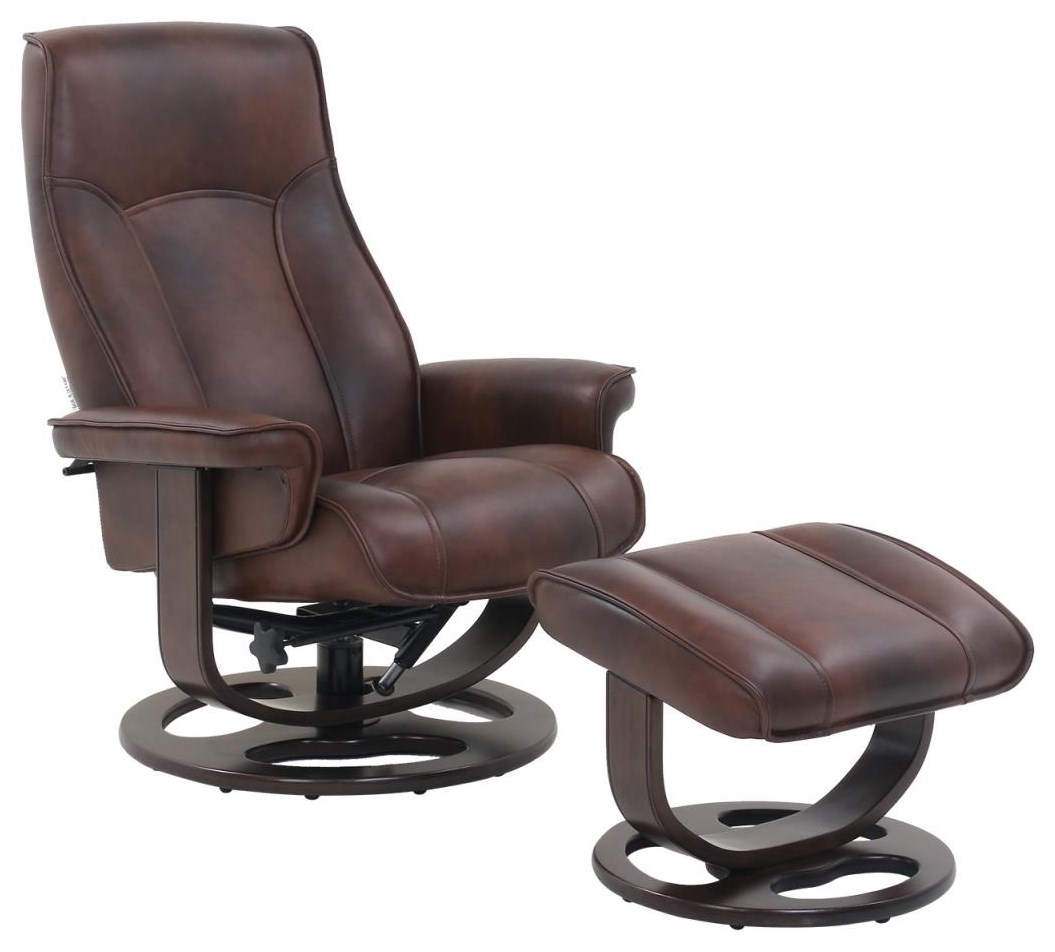 Leather pedestal recliners sale